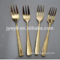 gold fork